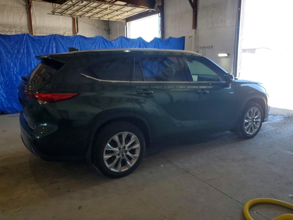 60913436 :رقم المزاد ، 5TDKDRBH4PS500349 vin ، 2023 Toyota Highlander مزاد بيع