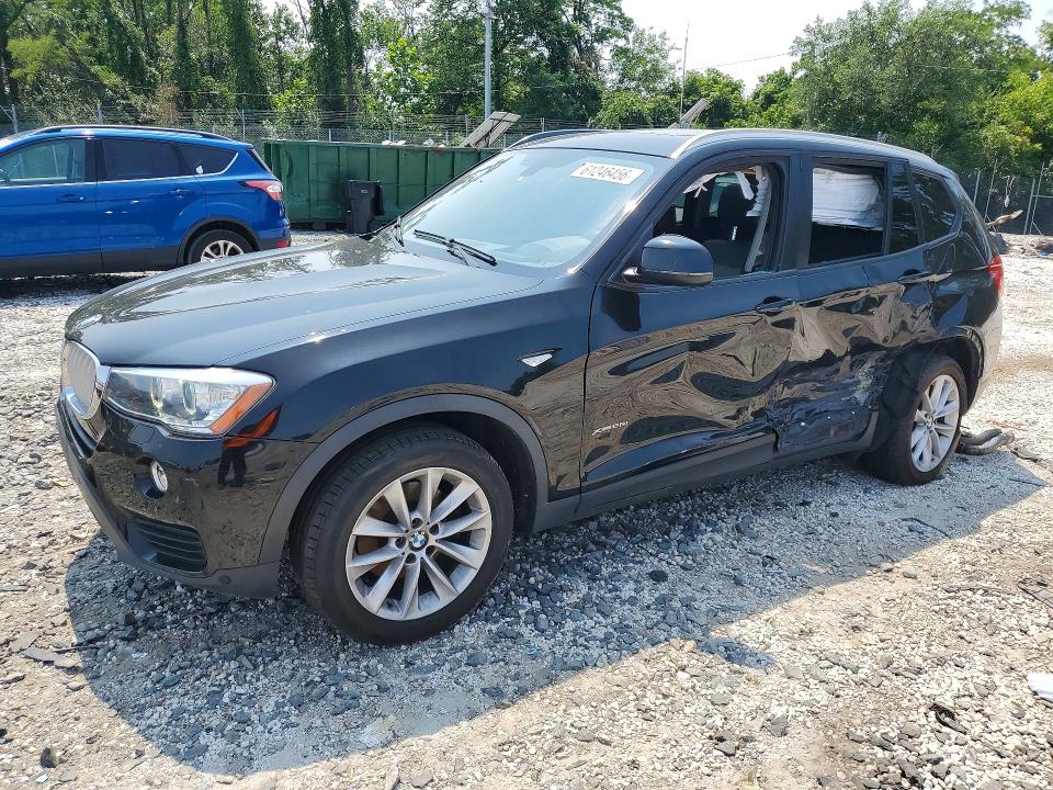 Auction sale of the 2017 Bmw X3, vin: 5UXWX9C31H0W77133, lot number: 61246456