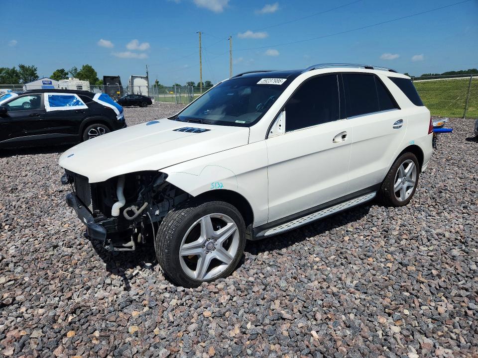 Aukcja sprzedaży 2015 Mercedes-benz Ml, vin: 4JGDA5GB0FA508664, numer aukcji: 59237986