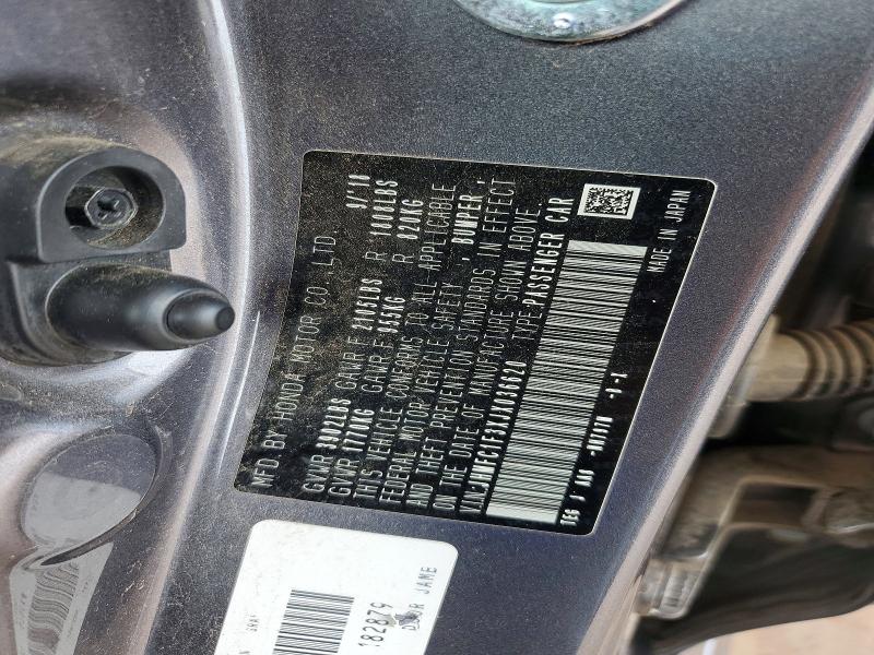 Продаж на аукціоні авто 2018 Honda Civic, vin: JHMFC1F3XJX036620, номер лоту: 62001046