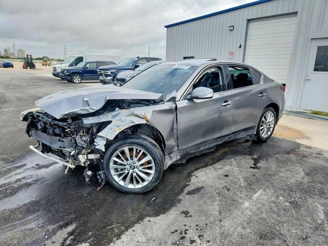62009966 :رقم المزاد ، JN1EV7AP3JM365152 vin ، 2018 Infiniti Q50 مزاد بيع