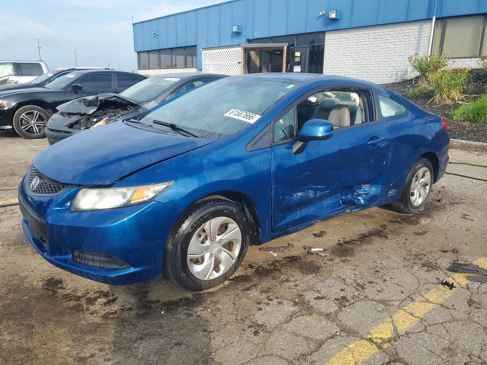 Продаж на аукціоні авто 2013 Honda Civic, vin: 2HGFG3B50DH501389, номер лоту: 61567666