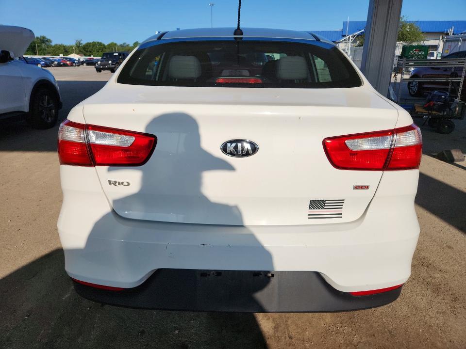 Aukcja sprzedaży 2016 Kia Rio, vin: KNADM4A38G6543123, numer aukcji: 61958586