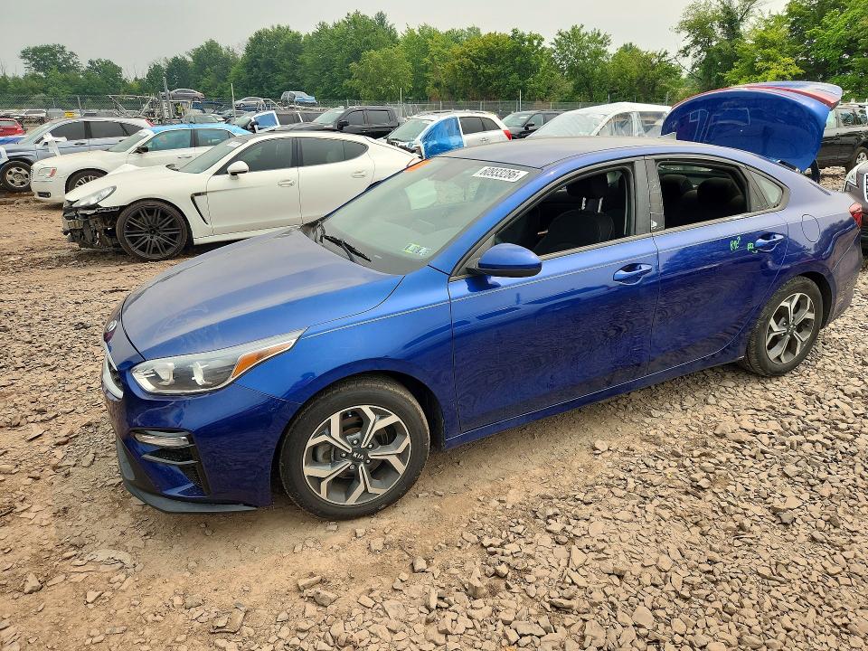 2020 Kia Forte მანქანა იყიდება აუქციონზე, vin: 3KPF24AD6LE163129, აუქციონის ნომერი: 60933286
