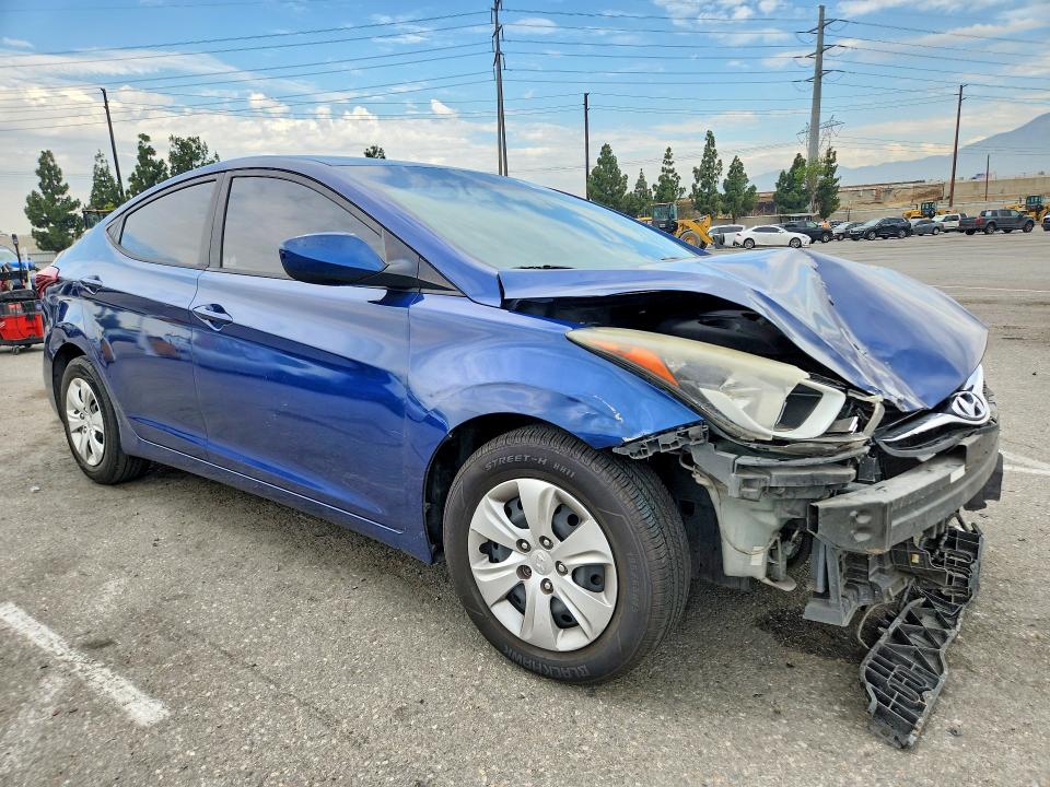 2016 Hyundai Elantra მანქანა იყიდება აუქციონზე, vin: 5NPDH4AE7GH766073, აუქციონის ნომერი: 60900936