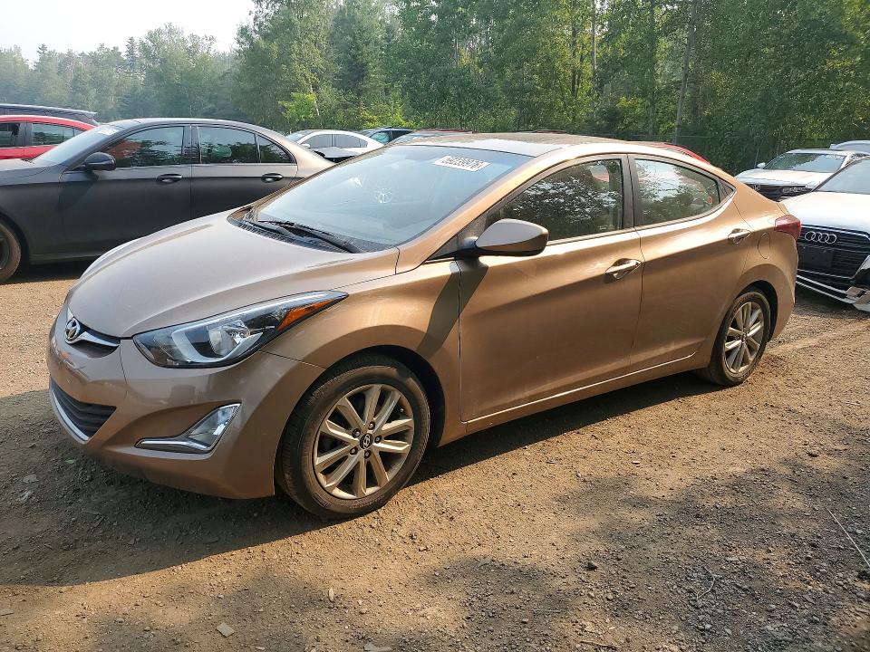2016 Hyundai Elantra მანქანა იყიდება აუქციონზე, vin: KMHDH4AE8GU570676, აუქციონის ნომერი: 59239976