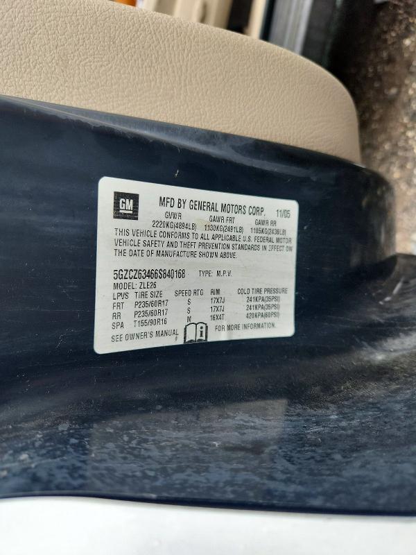 Продаж на аукціоні авто 2006 Saturn Vue, vin: 5GZCZ63466S840168, номер лоту: 59913606