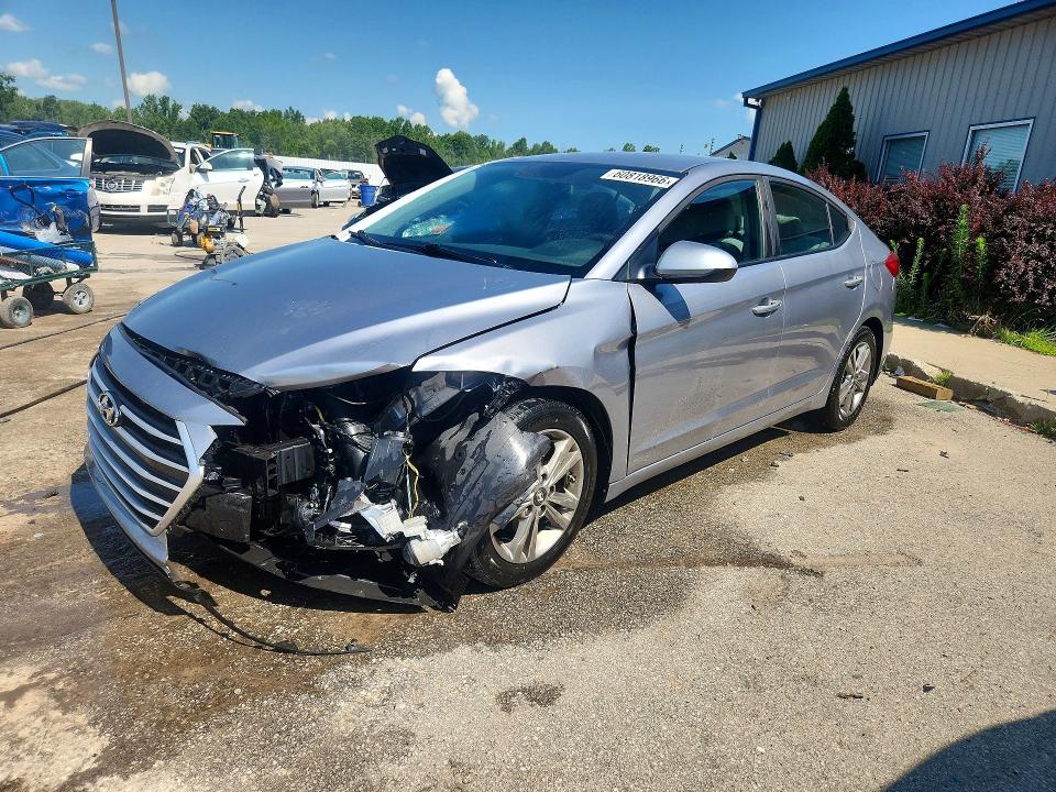2017 Hyundai Elantra მანქანა იყიდება აუქციონზე, vin: 5NPD84LF4HH095078, აუქციონის ნომერი: 60818966
