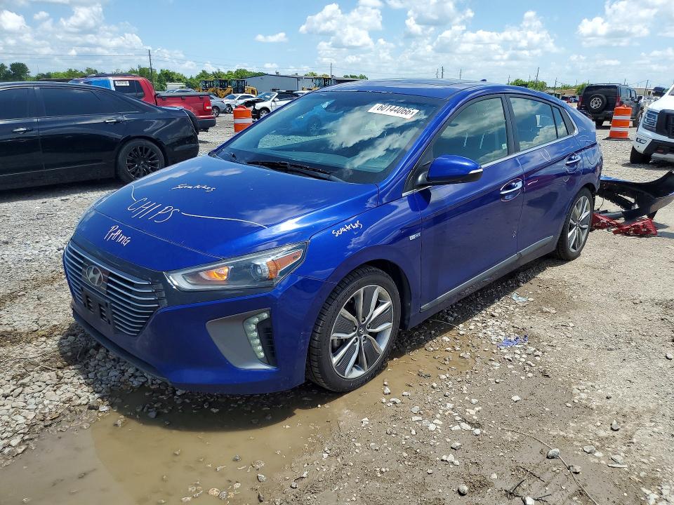 60144066 :رقم المزاد ، KMHC05LC9KU117356 vin ، 2019 Hyundai Ioniq مزاد بيع