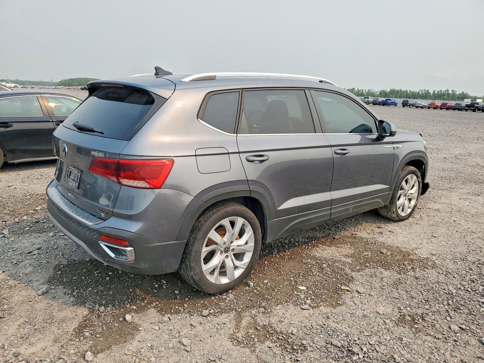 2022 Volkswagen Taos მანქანა იყიდება აუქციონზე, vin: 3VVLX7B23NM060487, აუქციონის ნომერი: 60138716