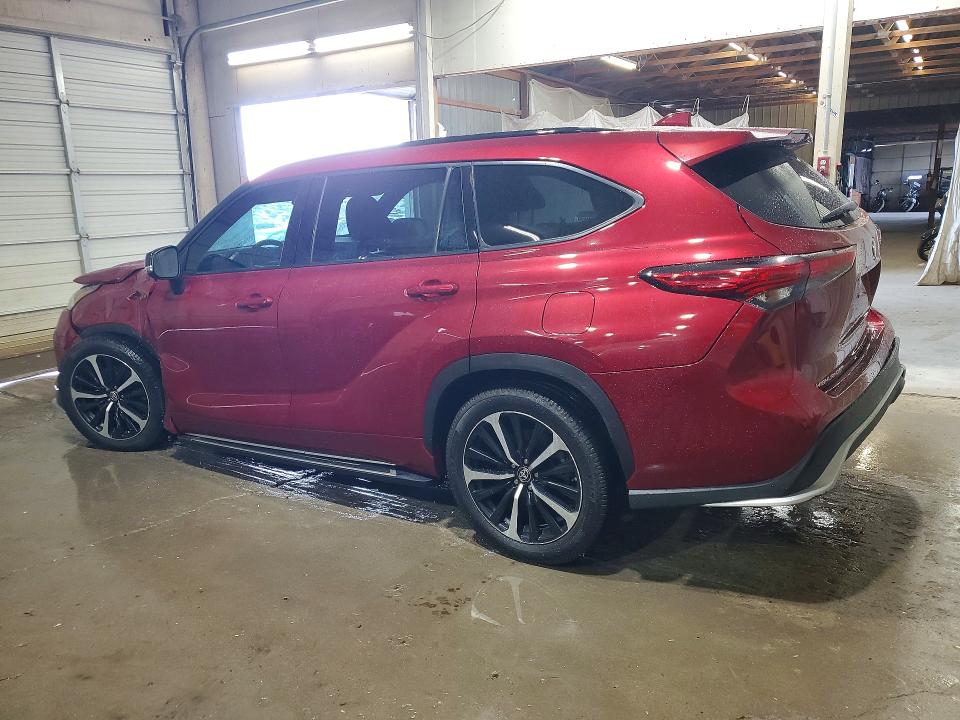 59628126 :رقم المزاد ، 5TDJZRAH5MS048308 vin ، 2021 Toyota Highlander مزاد بيع