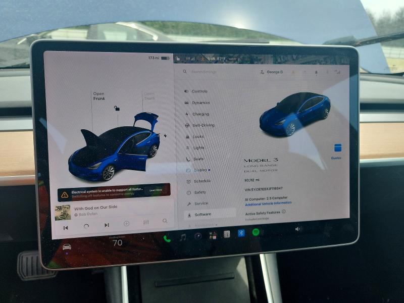 Продаж на аукціоні авто 2018 Tesla Model 3, vin: 5YJ3E1EBXJF116047, номер лоту: 59785446