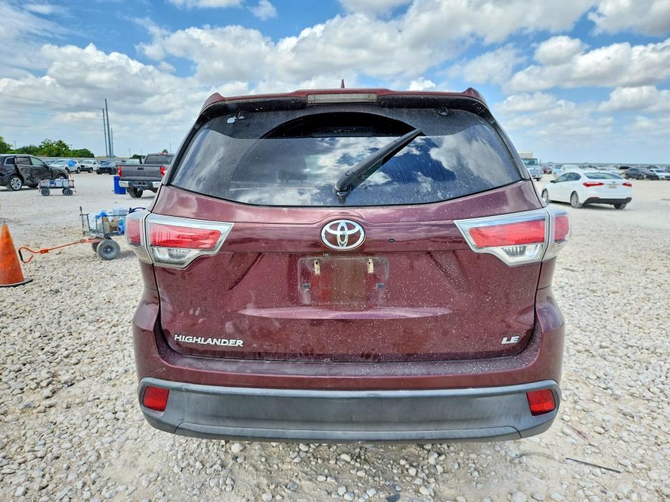 Продажа на аукционе авто 2015 Toyota Highlander, vin: 5TDZKRFH1FS112623, номер лота: 59820906