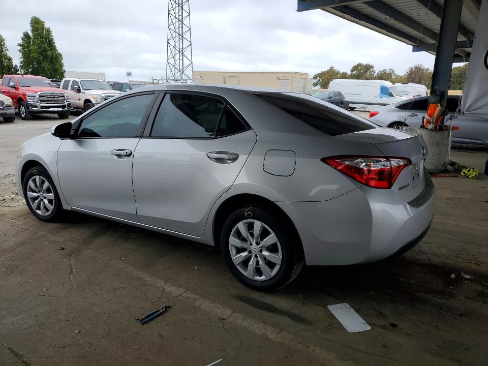 61896126 :رقم المزاد ، 5YFBURHE6GP453489 vin ، 2016 Toyota Corolla مزاد بيع
