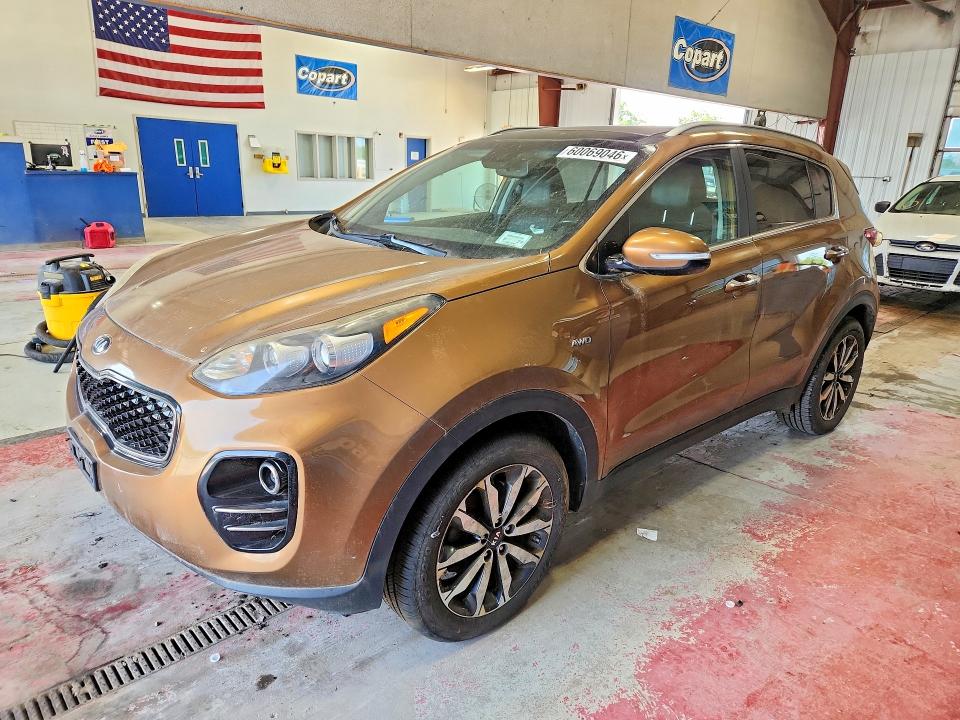 Aukcja sprzedaży 2017 Kia Sportage, vin: KNDPNCAC9H7032037, numer aukcji: 60069046