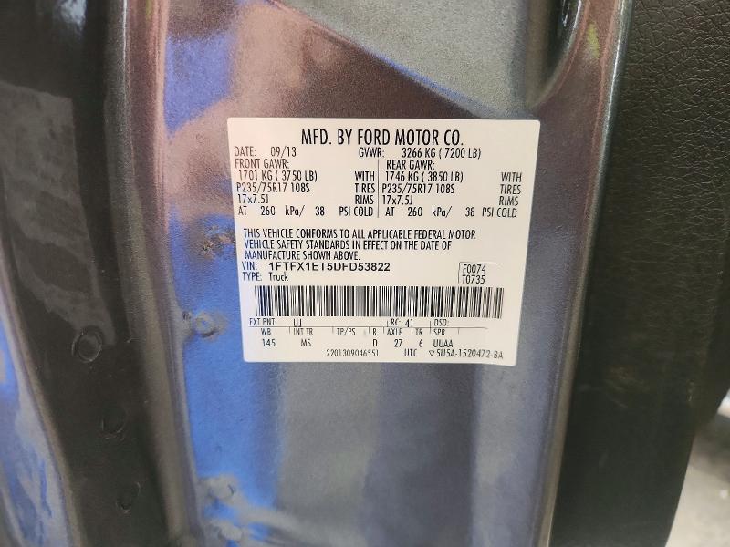 Aukcja sprzedaży 2013 Ford F150, vin: 1FTFX1ET5DFD53822, numer aukcji: 62693196