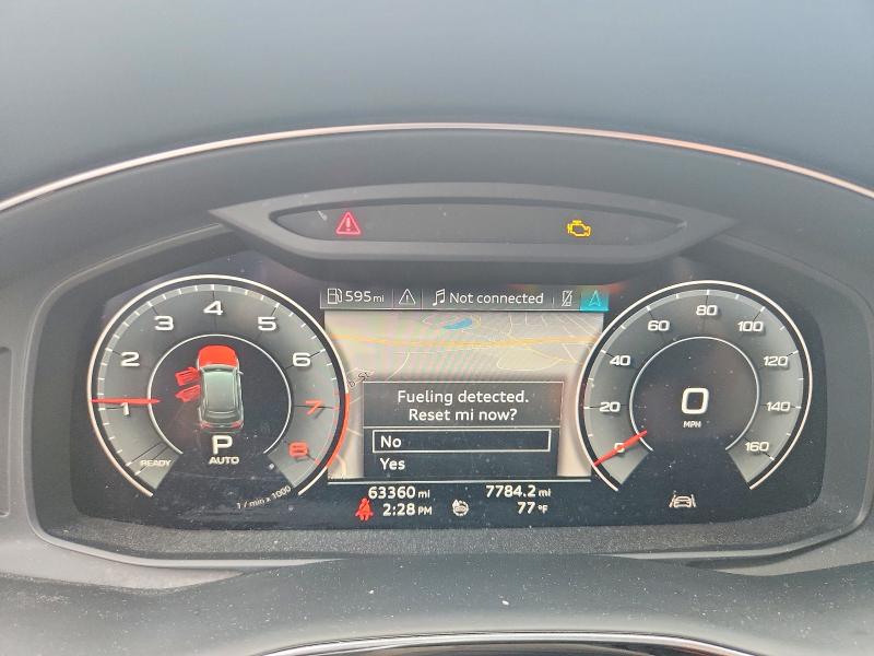 54093716 :رقم المزاد ، WA1AJAF70LD007372 vin ، 2020 Audi Q7 مزاد بيع