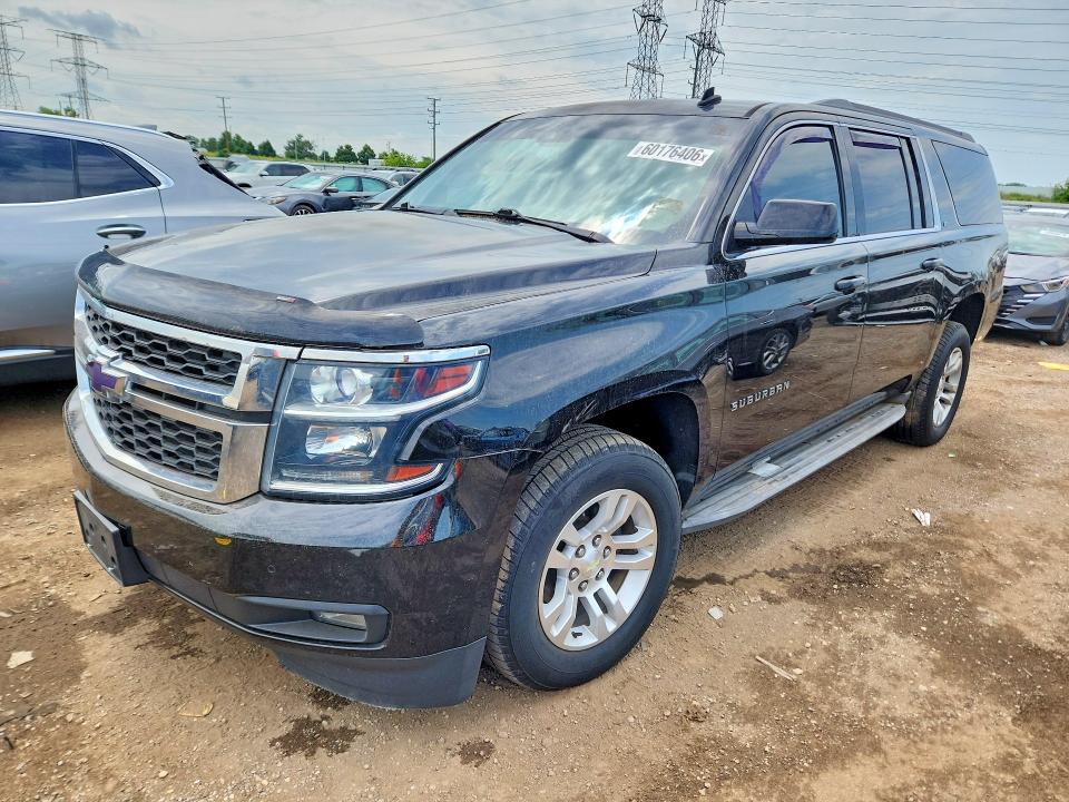 2015 Chevrolet Suburban მანქანა იყიდება აუქციონზე, vin: 1GNSKJKC3FR192302, აუქციონის ნომერი: 60176406
