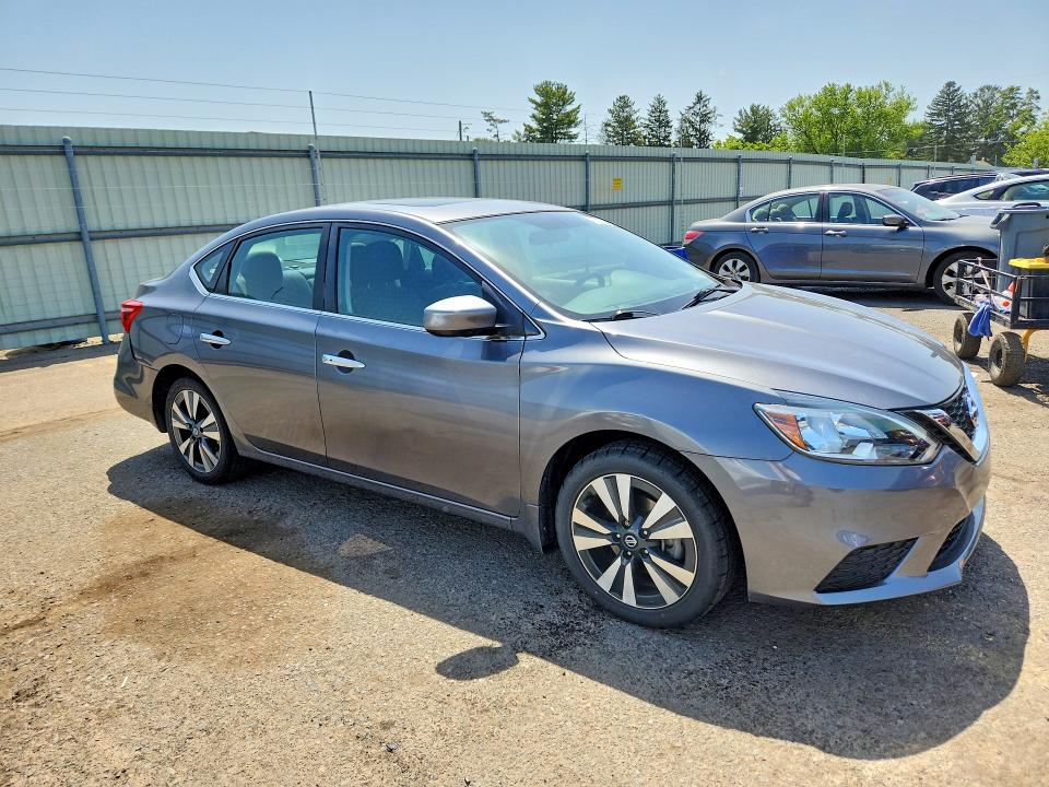 2019 Nissan Sentra მანქანა იყიდება აუქციონზე, vin: 3N1AB7AP2KY448853, აუქციონის ნომერი: 59553386