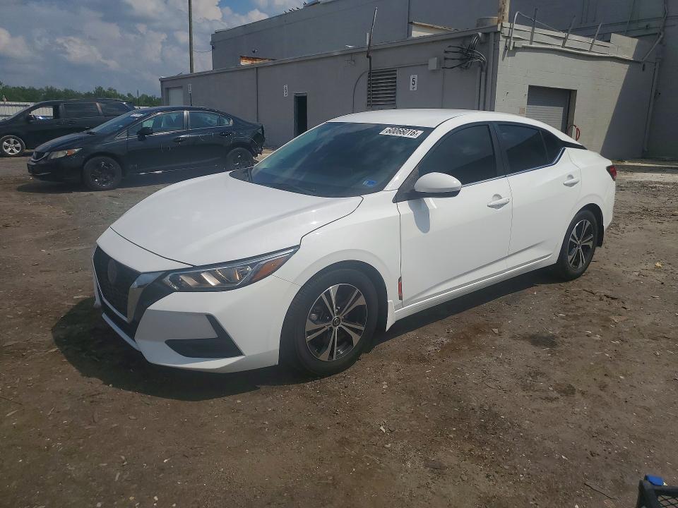 60066016 :رقم المزاد ، 3N1AB8CV1MY224803 vin ، 2021 Nissan Sentra مزاد بيع