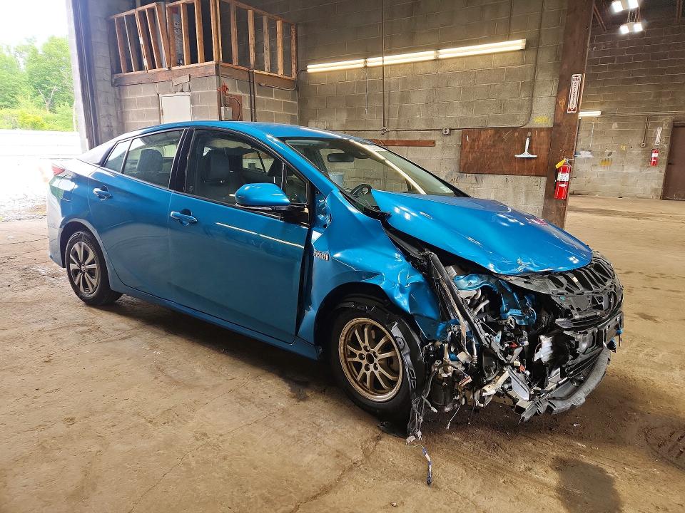 60052666 :رقم المزاد ، JTDKARFP3H3039609 vin ، 2017 Toyota Prius Prime مزاد بيع