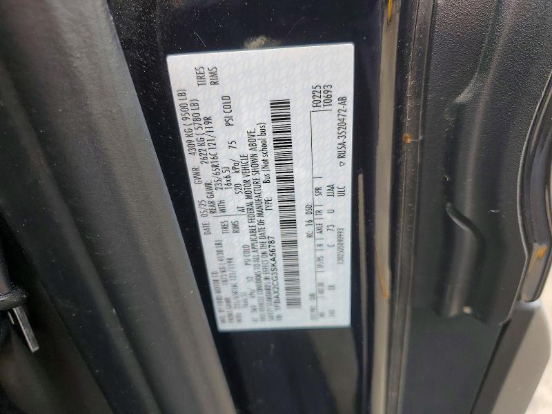 Продаж на аукціоні авто 2025 Ford Transit, vin: 1FBAX2CG3SKA56787, номер лоту: 60372216