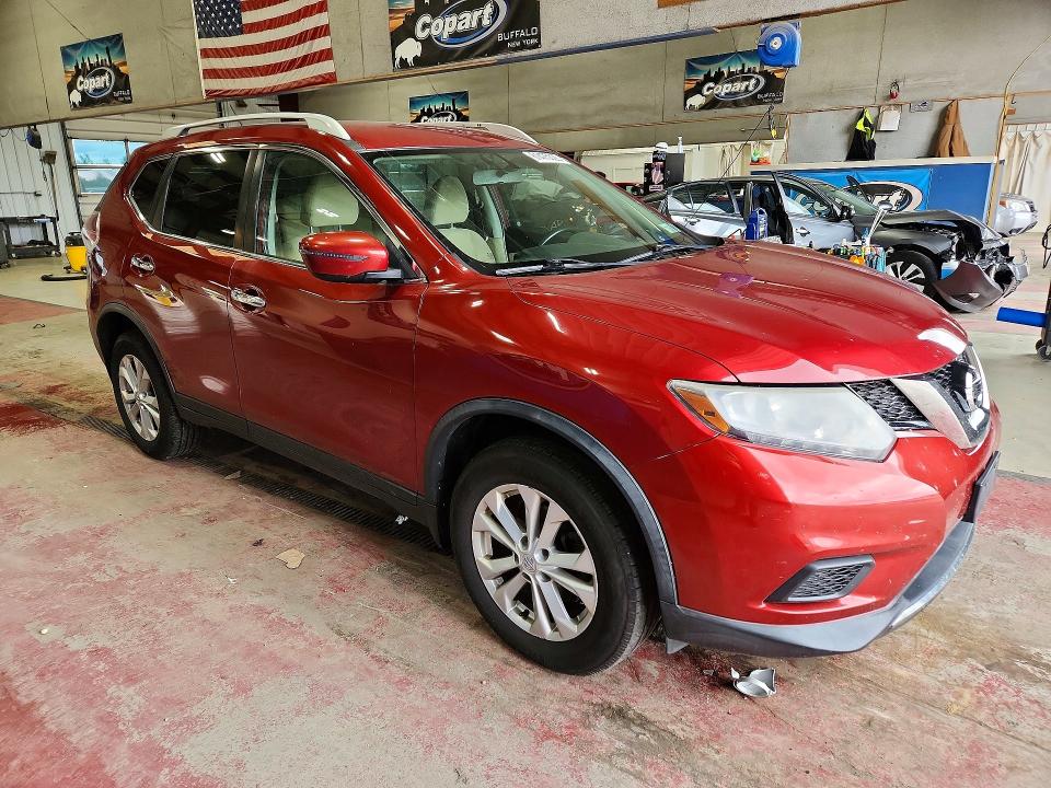 61475326 :رقم المزاد ، KNMAT2MV6GP664883 vin ، 2016 Nissan Rogue مزاد بيع