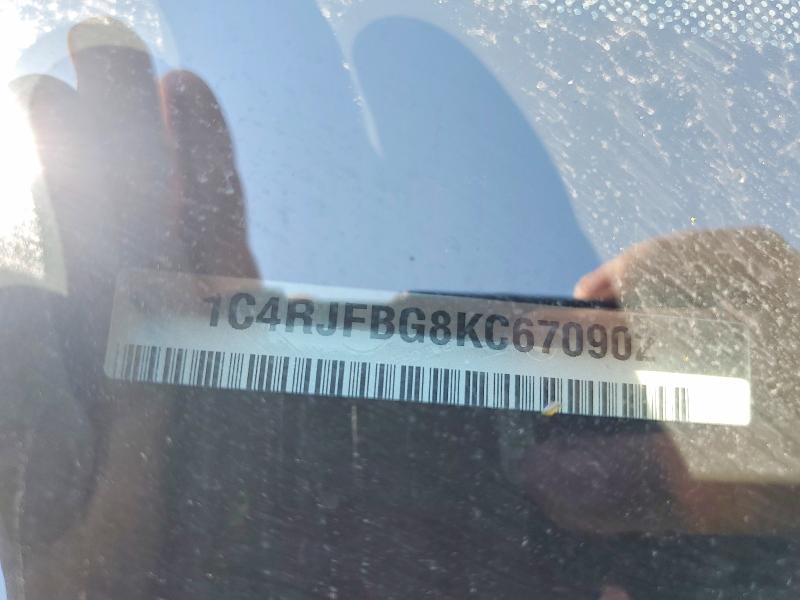 Продажа на аукционе авто 2019 Jeep Grand Cherokee, vin: 1C4RJFBG8KC670902, номер лота: 62837286