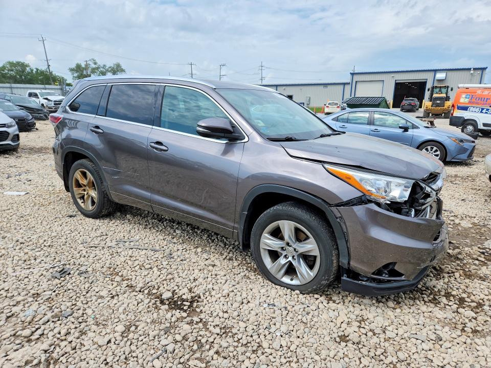60496826 :رقم المزاد ، 5TDDKRFH9ES007322 vin ، 2014 Toyota Highlander مزاد بيع