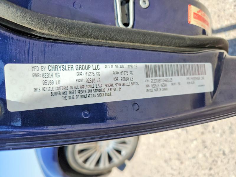 Продажа на аукционе авто 2013 Chrysler 300c, vin: 2C3CCABG1DH685135, номер лота: 59742866