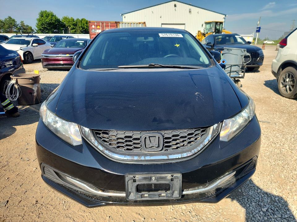 Auction sale of the 2013 Honda Civic, vin: 2HGFB2F55DH025983, lot number: 57619136