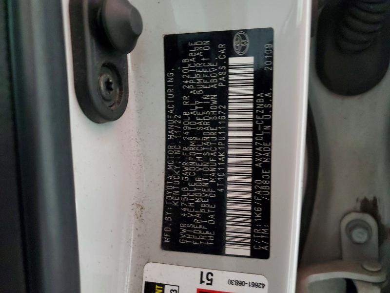 Продажа на аукционе авто 2023 Toyota Camry, vin: 4T1C11AK1PU111672, номер лота: 60924396