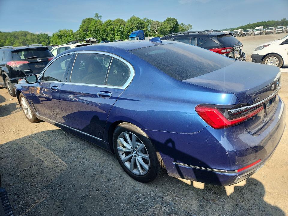 Aukcja sprzedaży 2022 Bmw 740, vin: WBA7T4C0XNCK11394, numer aukcji: 57905056