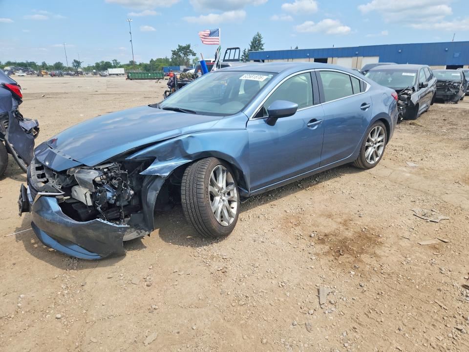 2015 Mazda 6 მანქანა იყიდება აუქციონზე, vin: JM1GJ1W58F1213589, აუქციონის ნომერი: 62581876