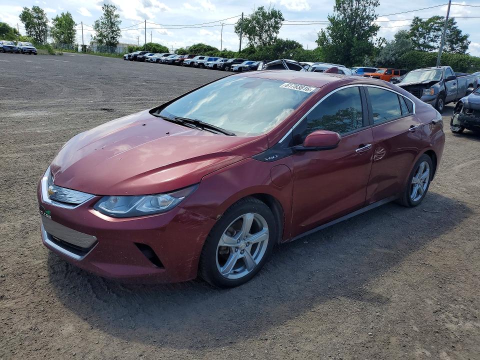 61783816 :رقم المزاد ، 1G1RA6S56HU111679 vin ، 2017 Chevrolet Volt مزاد بيع