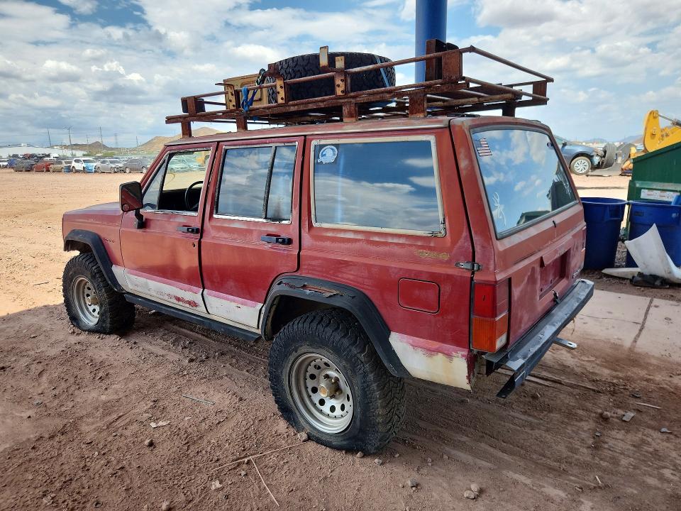 59931806 :رقم المزاد ، 1JCHX7815HT014733 vin ، 1987 Jeep Cherokee مزاد بيع