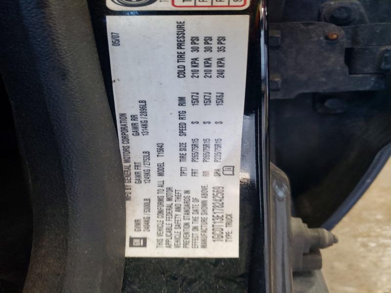 Aukcja sprzedaży 2007 Chevrolet Colorado, vin: 1GCDT13E178242569, numer aukcji: 61136726