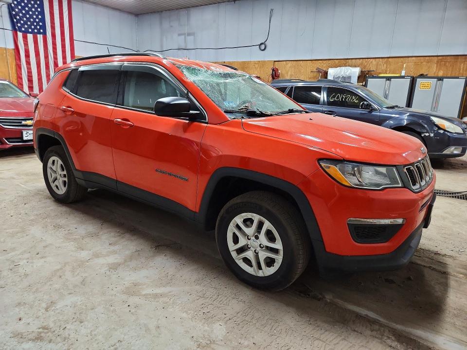 Aukcja sprzedaży 2019 Jeep Compass, vin: 3C4NJDAB0KT592824, numer aukcji: 59744586