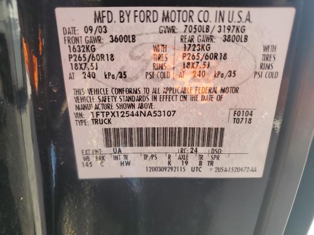 Aukcja sprzedaży 2004 Ford F150, vin: 1FTPX12544NA53107, numer aukcji: 62520356