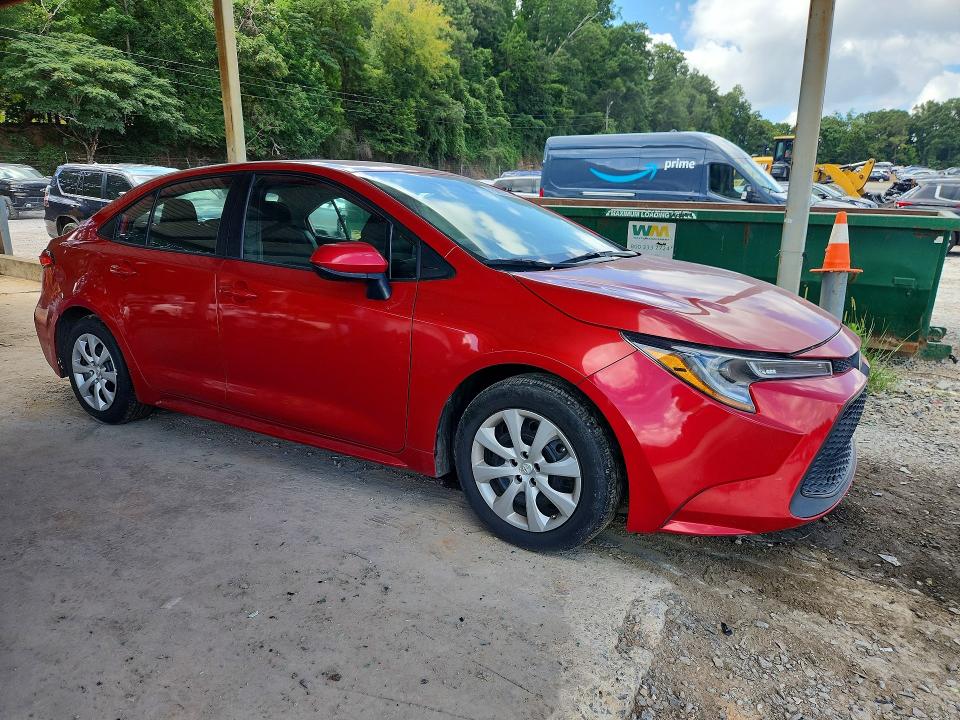 Продажа на аукционе авто 2021 Toyota Corolla, vin: 5YFEPMAE9MP209655, номер лота: 62144826