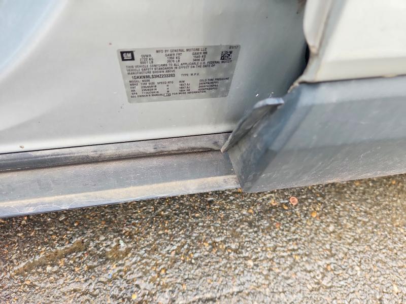 2017 Gmc Acadia მანქანა იყიდება აუქციონზე, vin: 1GKKNMLS3HZ233283, აუქციონის ნომერი: 60803546