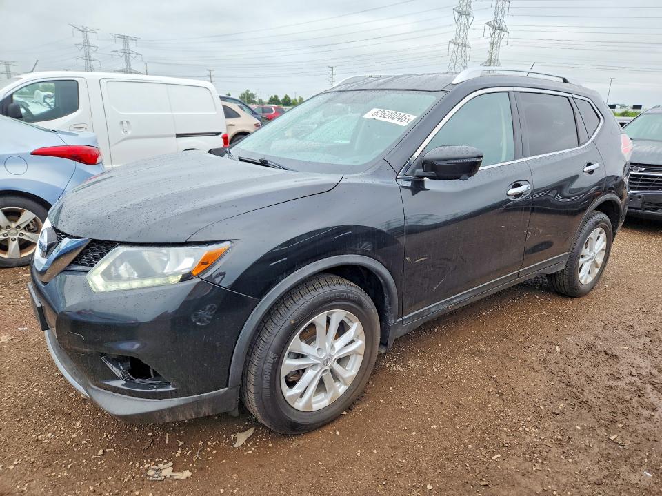 Продаж на аукціоні авто 2016 Nissan Rogue, vin: KNMAT2MV9GP727099, номер лоту: 62620046
