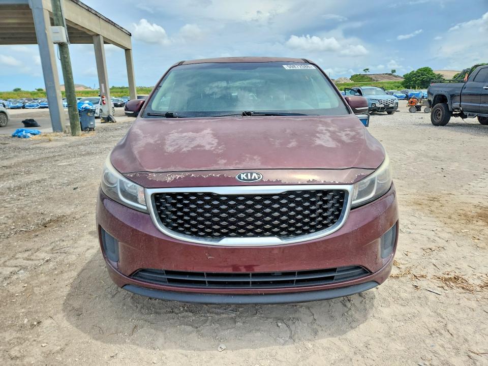 59872586 :رقم المزاد ، KNDMB5C16H6241163 vin ، 2017 Kia Sedona مزاد بيع