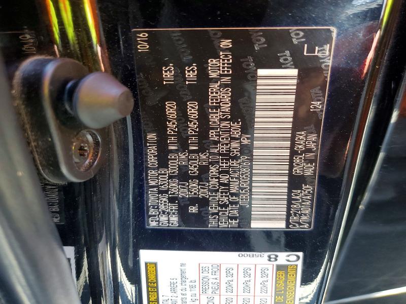Aukcja sprzedaży 2016 Toyota 4runner, vin: JTEBU5JR0G5387679, numer aukcji: 59312526
