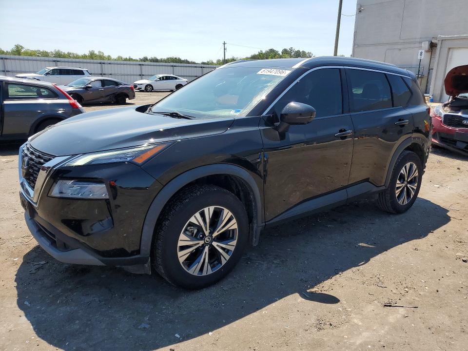 61947096 :رقم المزاد ، 5N1AT3BAXMC759130 vin ، 2021 Nissan Rogue مزاد بيع