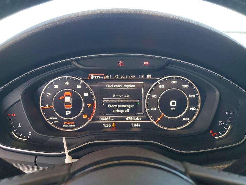Продажа на аукционе авто 2017 Audi A4, vin: WAUENAF48HN001058, номер лота: 62162176