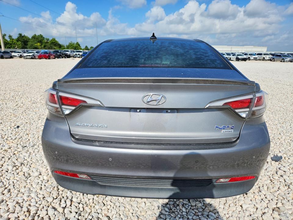 2017 Hyundai Sonata Hybrid მანქანა იყიდება აუქციონზე, vin: KMHE34L16HA056583, აუქციონის ნომერი: 59651696