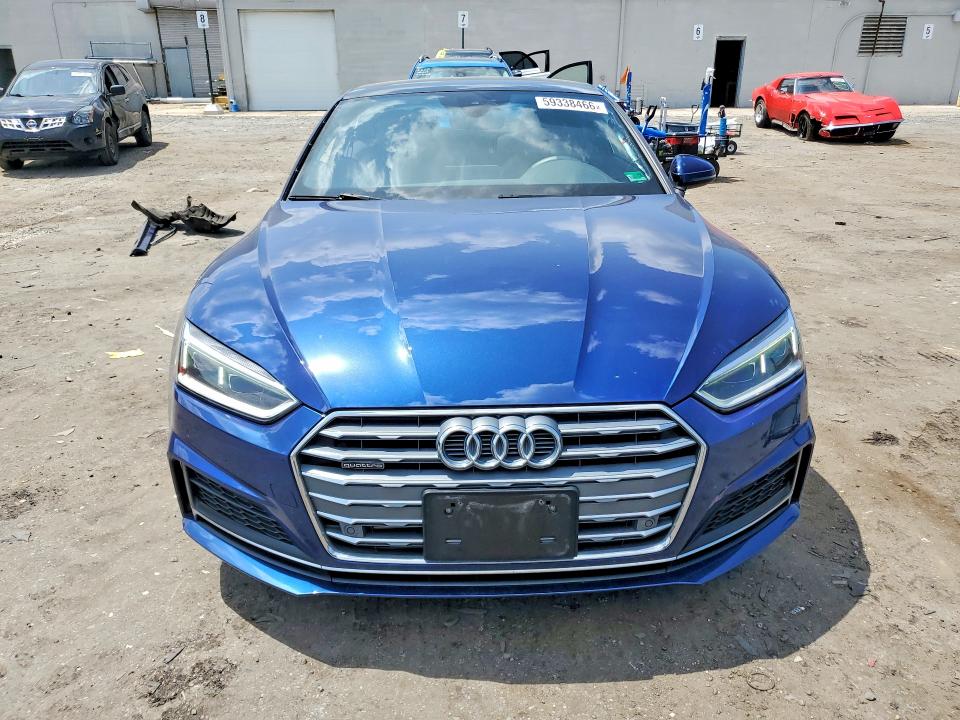 2018 Audi A5 მანქანა იყიდება აუქციონზე, vin: WAUTNAF55JA132316, აუქციონის ნომერი: 59338466