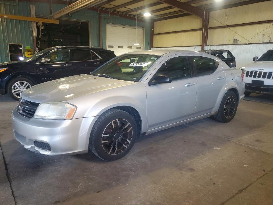 59913516 :رقم المزاد ، 1C3CDZAB7CN171605 vin ، 2012 Dodge Avenger مزاد بيع