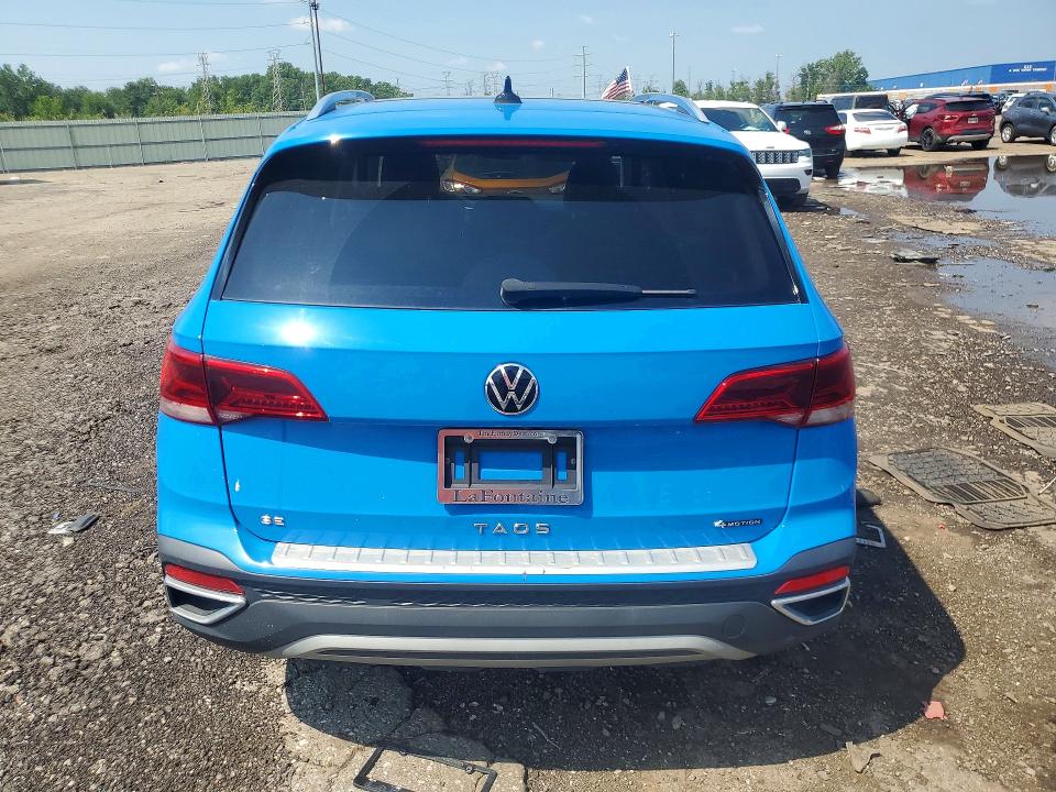 2022 Volkswagen Taos მანქანა იყიდება აუქციონზე, vin: 3VVPX7B22NM055816, აუქციონის ნომერი: 85992705
